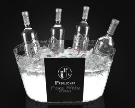3D model of Chilled Premium Vodka