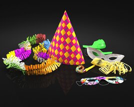 Party Accessories Collection 3Dモデル