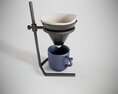 Morning Coffee Setup with Pastries 3D модель