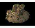 Rugged Cliff Formation 3D модель