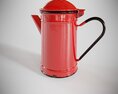 Red Stovetop Kettle 3D-Modell