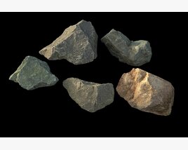 Assorted Stones 3Dモデル