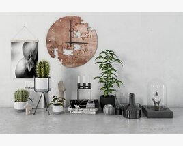 Modern Home Decor Collection 3D model