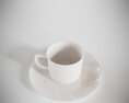 Morning Coffee with Cakes 3D модель