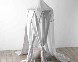 Children's Indoor Canopy Tent 3D模型