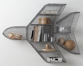 Aviator Bookshelf 3D-Modell