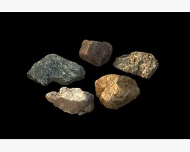 Assorted Stones 09 3D-Modell