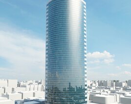 Modern Skyscraper 07 3D-Modell