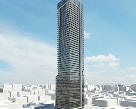Modern Skyscraper Design 05 3Dモデル