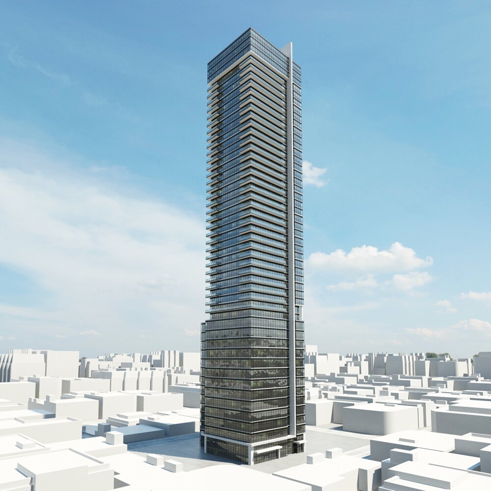 Modern Skyscraper Design 05 3Dモデル