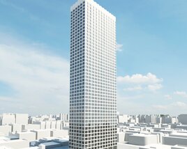 Modern Skyscraper 06 3D-Modell