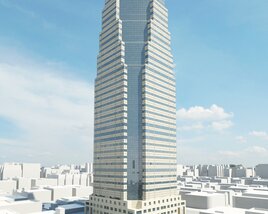 Modern Skyscraper 08 3D 모델 