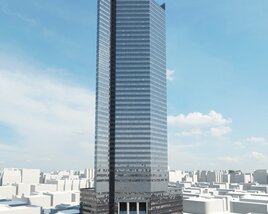 Urban Skyscraper 03 3D-Modell