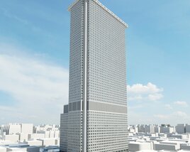 Modern Skyscraper 09 3D 모델 