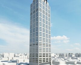 Urban Skyscraper 04 3D модель