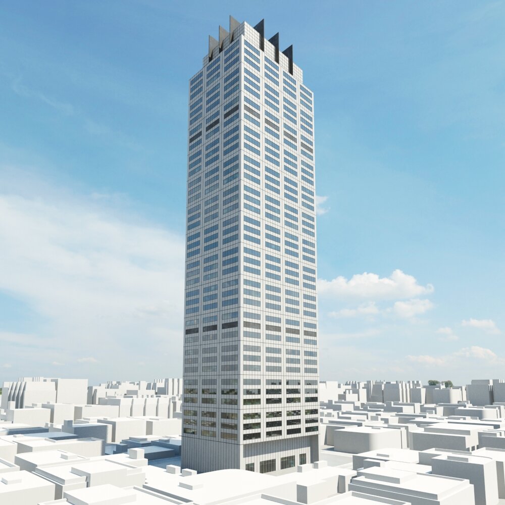Urban Skyscraper 04 3D-Modell