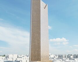 Modern Skyscraper 14 3D model