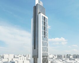 Modern Skyscraper Design 10 3D model