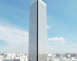 Modern Skyscraper 12 3D 모델 