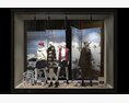 Showcase of a Women's Winter Clothing Store 3D-Modell