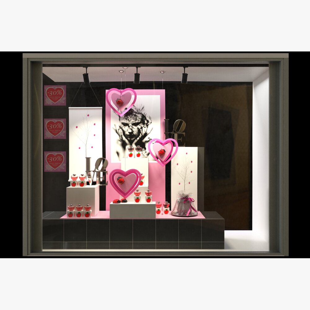 Valentine's Day Theme Storefront