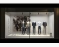 Clothing Store Showcase with Mannequins 3d model