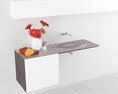 Modern Wall-Mounted Bathroom Sink Design Modèle 3d