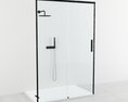 Modern Glass Shower Enclosure Modèle 3d