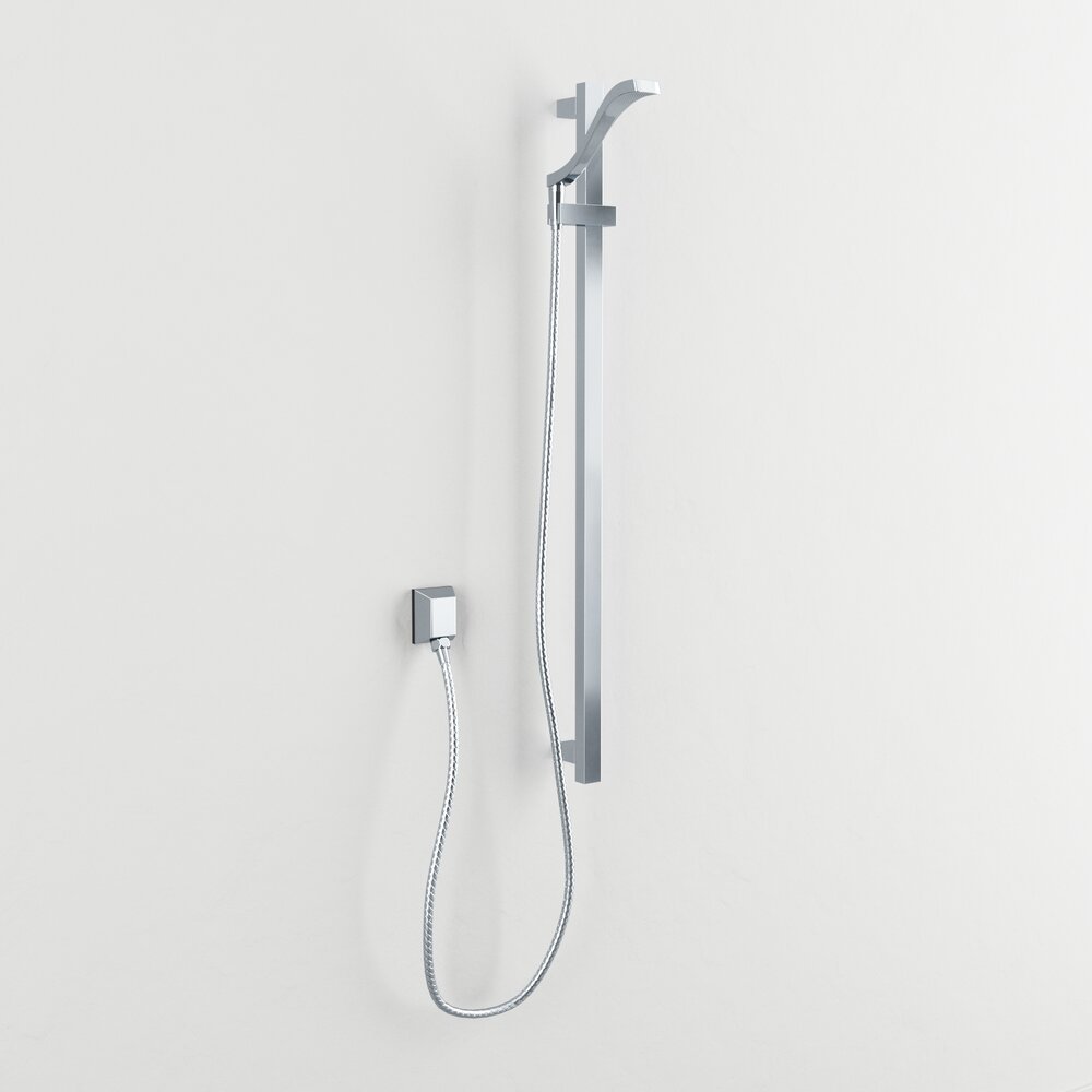 Wall-Mounted Shower System 3D model