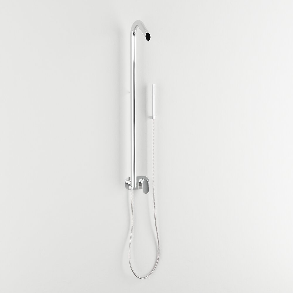 Wall-Mounted Handheld Shower 3D-Modell