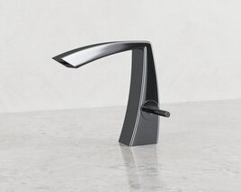 Sleek Modern Faucet 3D-Modell