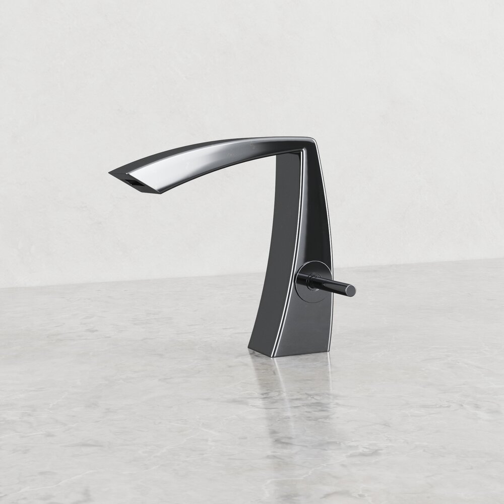 Sleek Modern Faucet 3D model