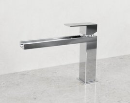 Modern Bathroom Faucet 3D 모델 