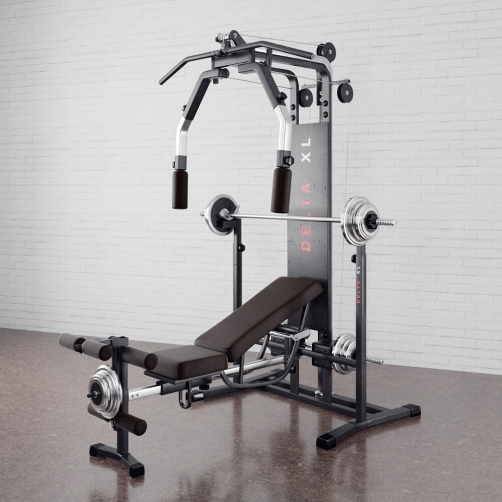 Home Gym Station 3Dモデル