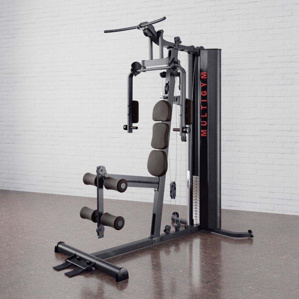 Home Gym Station 3Dモデル