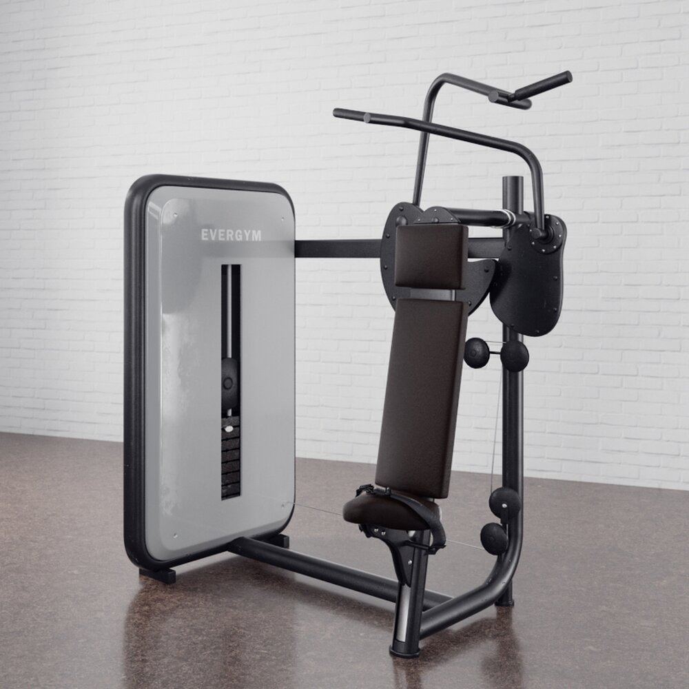 Compact Gym Machine 3D 모델 