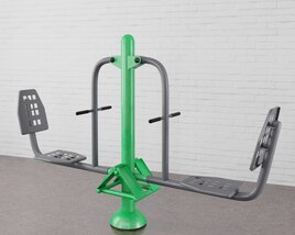 Outdoor Fitness Air Walker 3Dモデル