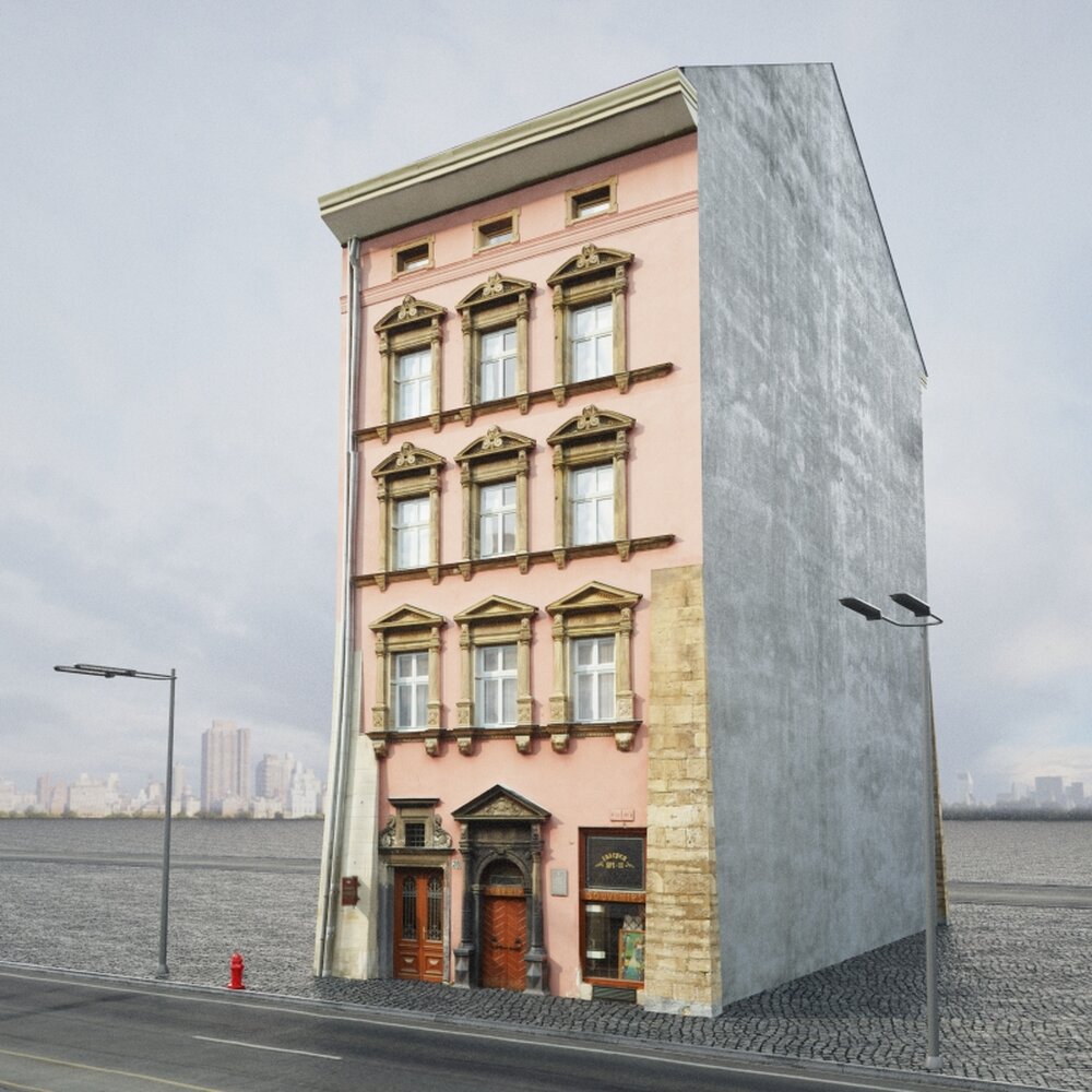 Classic Town Building 05 Modèle 3D