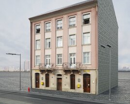 Classic Town Building 04 Modello 3D