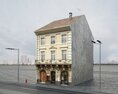 Classic European Building Facade 3D модель