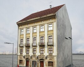 Classic Town Building 03 Modèle 3D