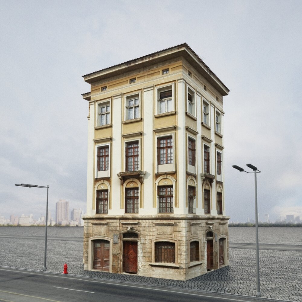 Historic Generic Building 3D модель