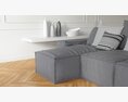 Modern Modular Sofa Design 3Dモデル