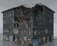 Abandoned and Destroyed Building 3D модель