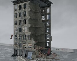 Abandoned Urban Ruin 3Dモデル