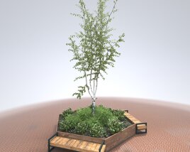 3D model of City Greenery Set 36