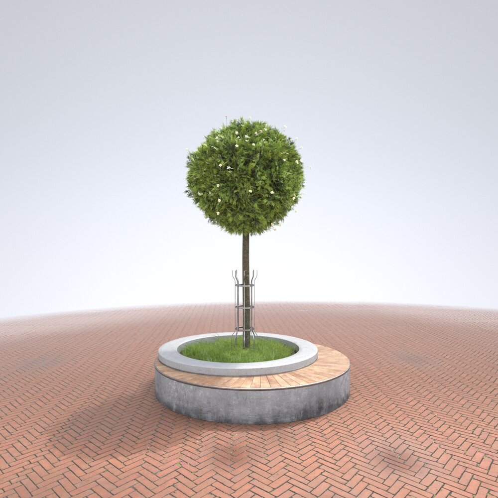 City Greenery Set 05 3D模型