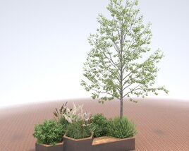 City Greenery Set 20 3D模型