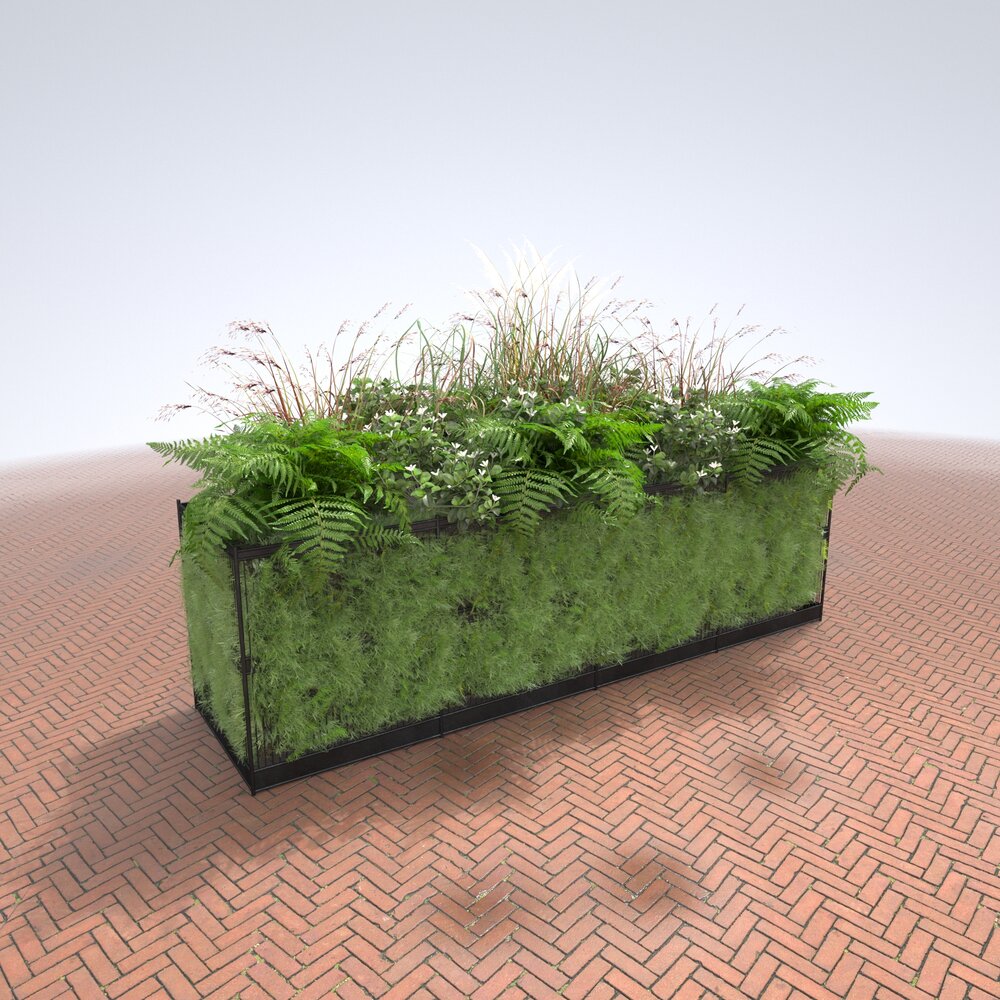 City Greenery Set 22 3D model