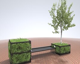 City Greenery Set 23 Modèle 3D